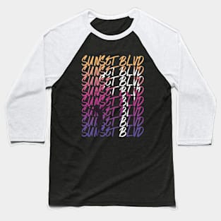 Sunset Blvd Men's Black Short Sleeve Cotton Graphic T-Shirt Medium Tee Gym UFC Baseball T-Shirt